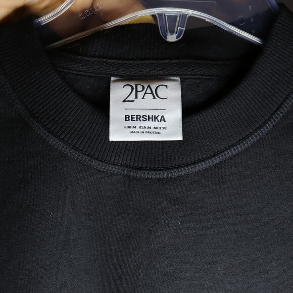 2Pac x Bershka Graphic Crewneck Sweatshirt – Size Medium - Picture 3 of 3